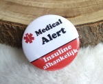 Button Medical Alert per stuk 5cm