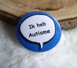 Medische button tekstwolkje eigen tekst