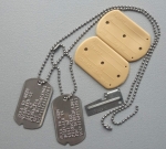 Dogtags Notches RVS set 