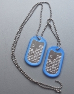 Dogtags aluminium lichtgewicht stevig