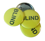 Button blind of slechziend per stuk  