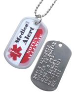 Dogtag medisch medical alert 