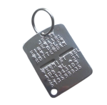 Dogtag hond stoer incl. sleutelringsetje