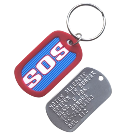 SOS sleutelhanger 