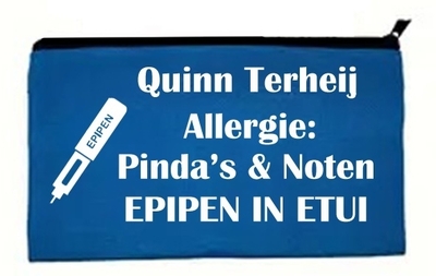 Etui epipen en eigen tekst